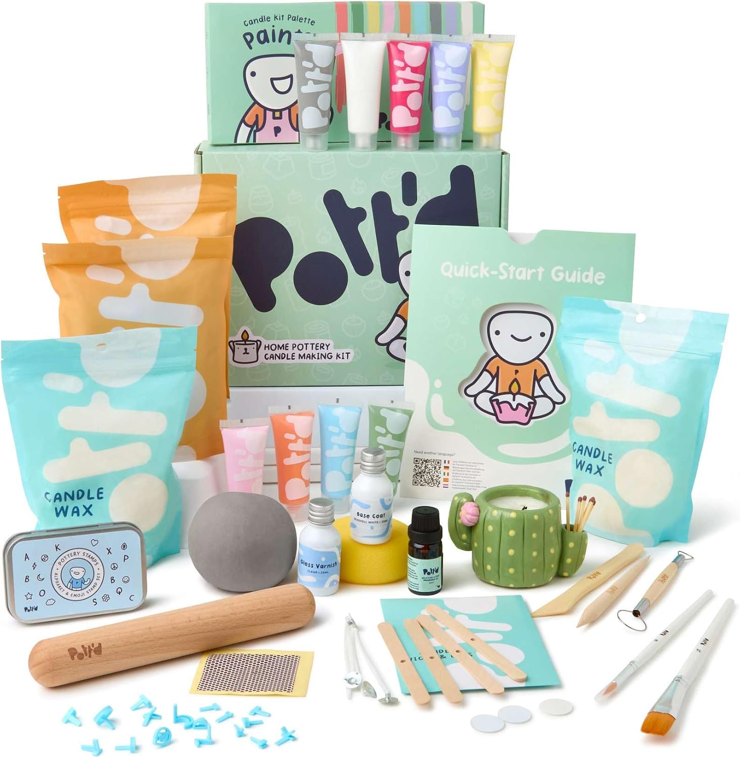 Candle Making Kit For Adults - Kit de fabricación de velas caseras,