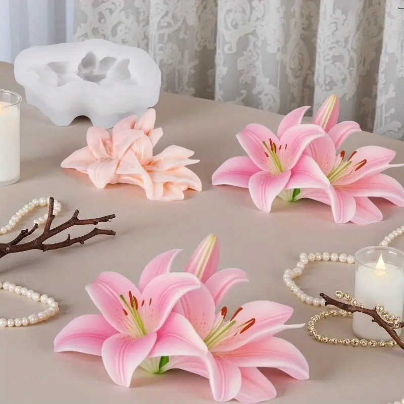 Candle Making Kit For Adults - Moldes de silicona de rosas para
