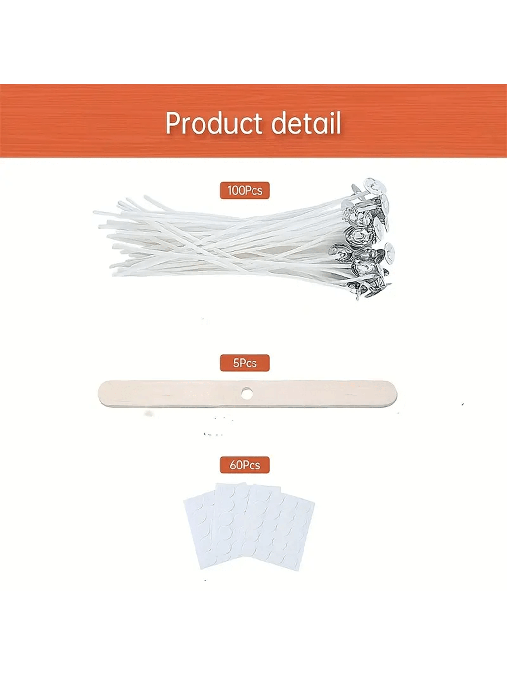 100 Uds. Mecha de vela de algo - Candle Making Kit For Adults reseña y precio