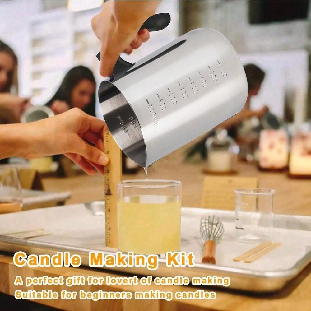 Olla para verter velas con pla - Candle Making Kit For Adults reseña y precio