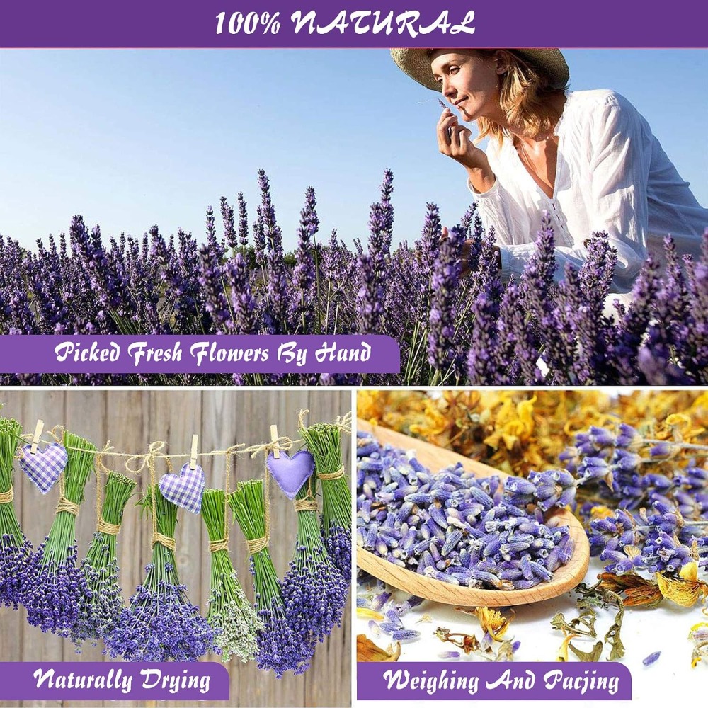 16 Bolsas de Flores Secas para - Candle Making Diy reseña y precio