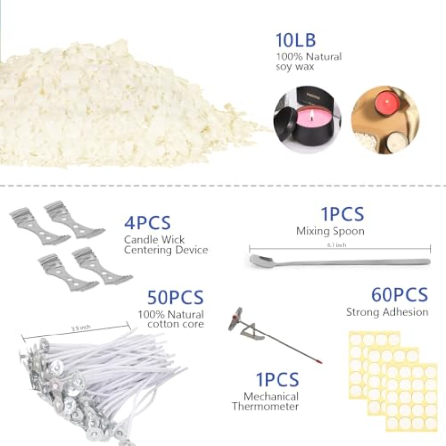 Kit de Suministros para Hacer  - Candle Making Kit For Adults reseña y precio