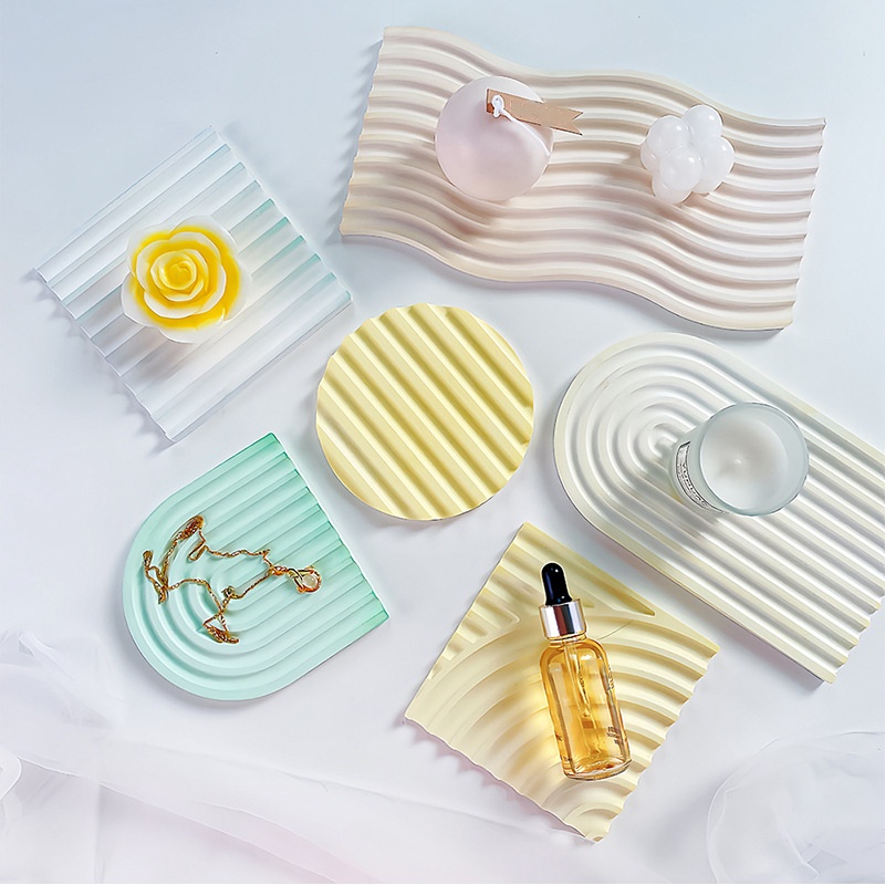 Molde de bandeja ondulada a ra - Candle Making Diy reseña y precio