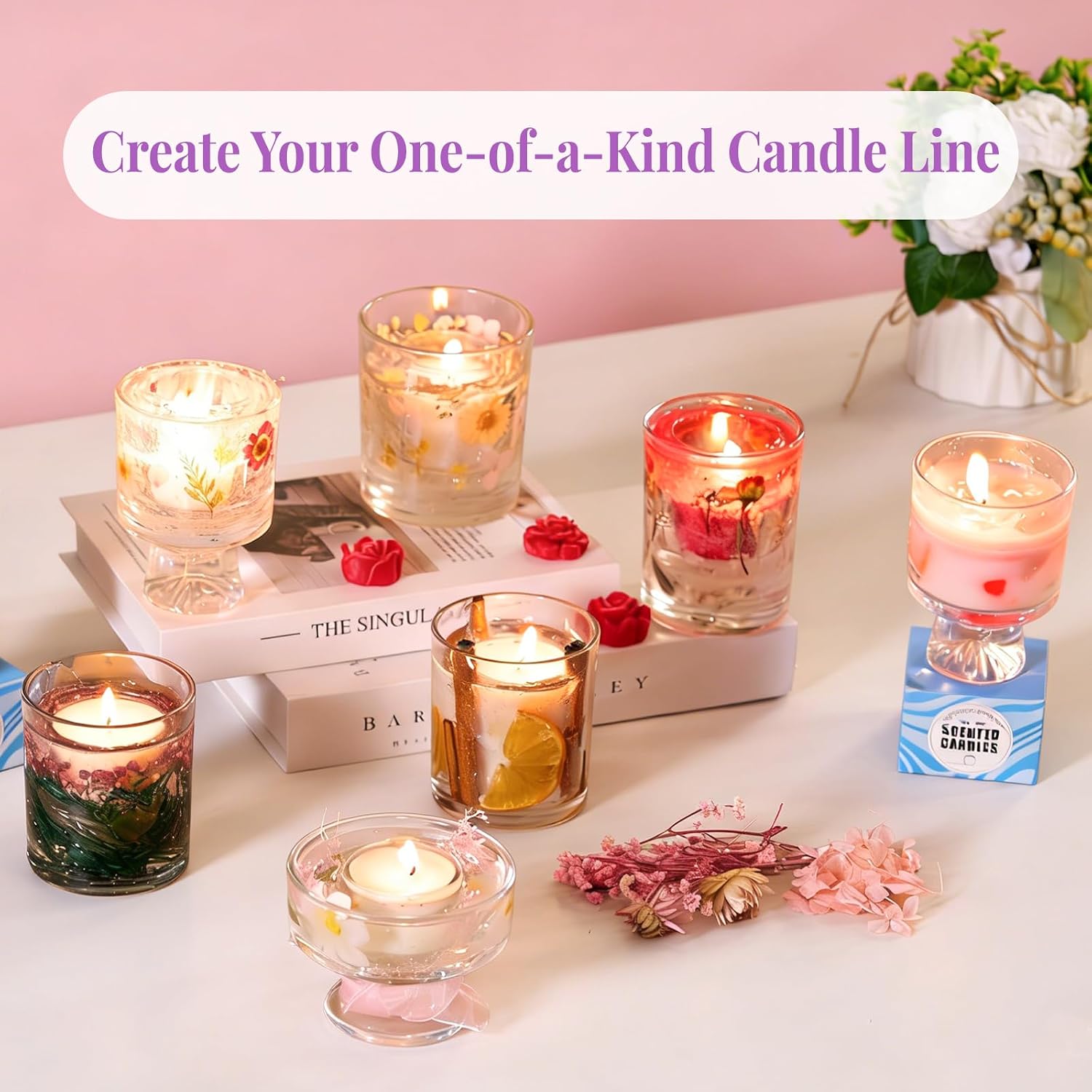 Kit 2 en 1 para Hacer Velas de - Candle Making Kit For Adults reseña y precio
