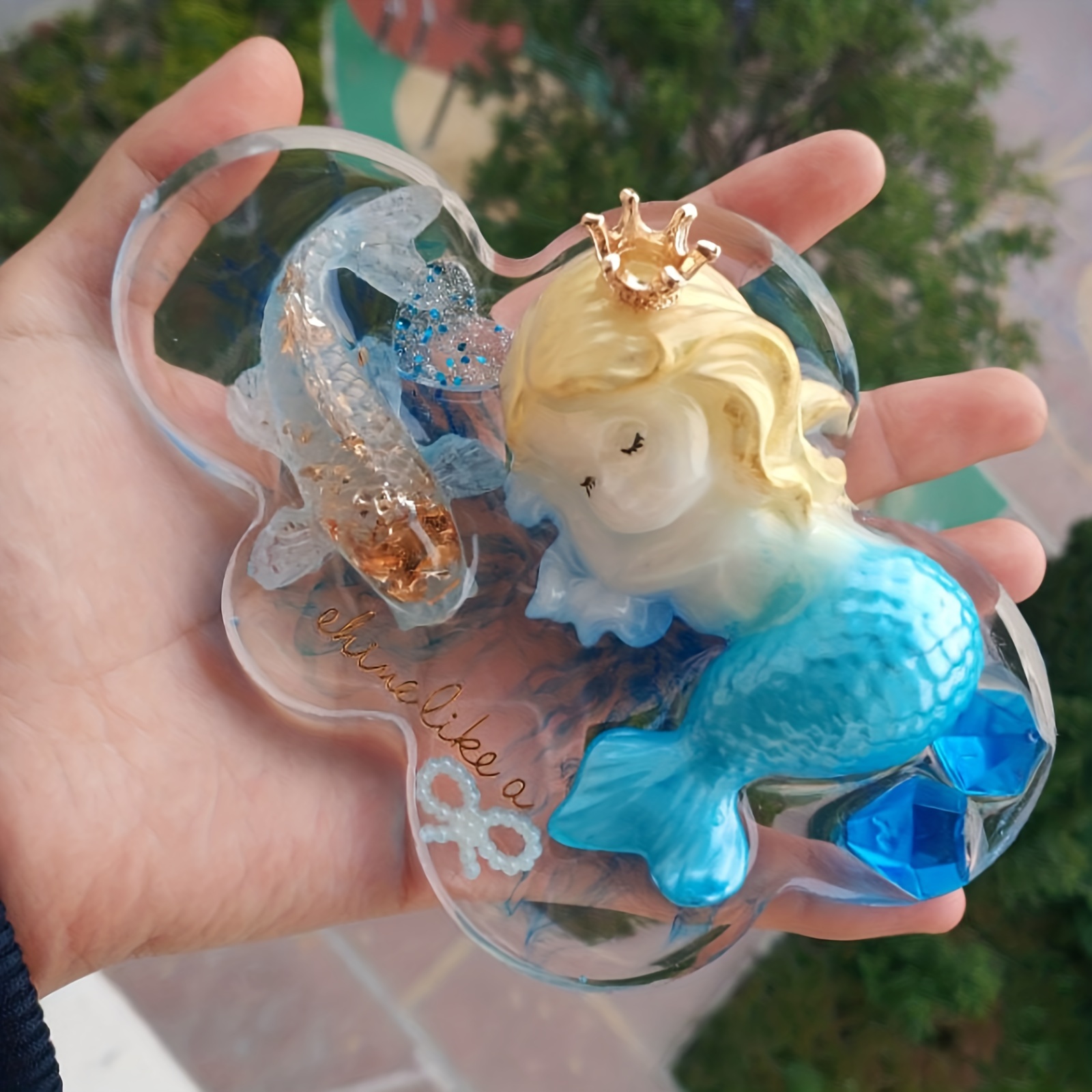Molde de Silicona de Sirena de - Candle Making Diy reseña y precio