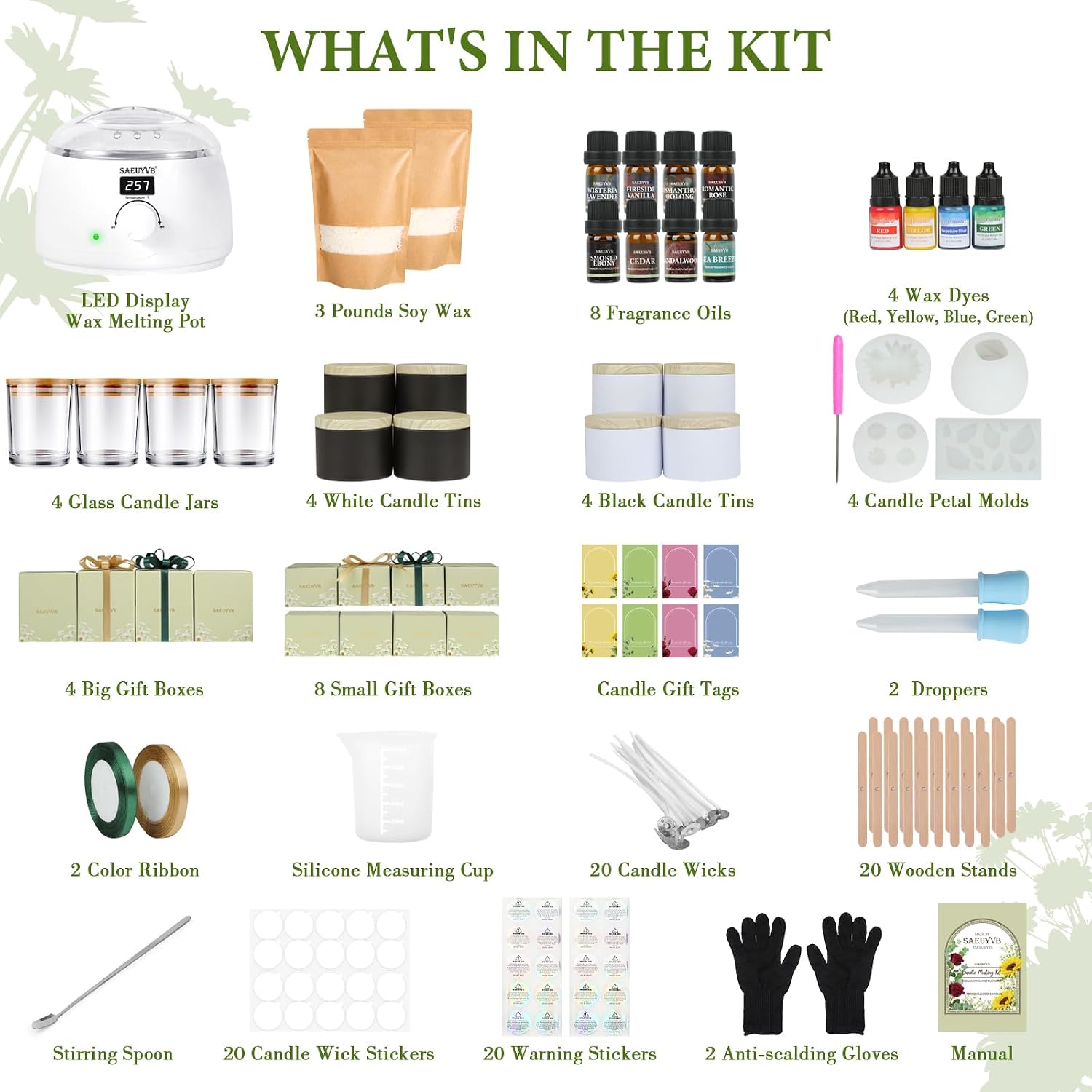 Kit para Hacer Velas, Kit para - Candle Making Kit For Adults reseña y precio